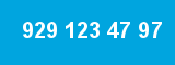 929 123 47 97 929 123 47 97